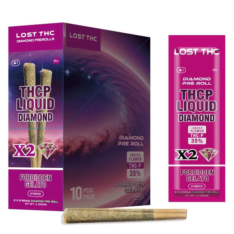 FORBIDDEN GELATO · THCP Diamond Infused Pre-Roll (2ct)