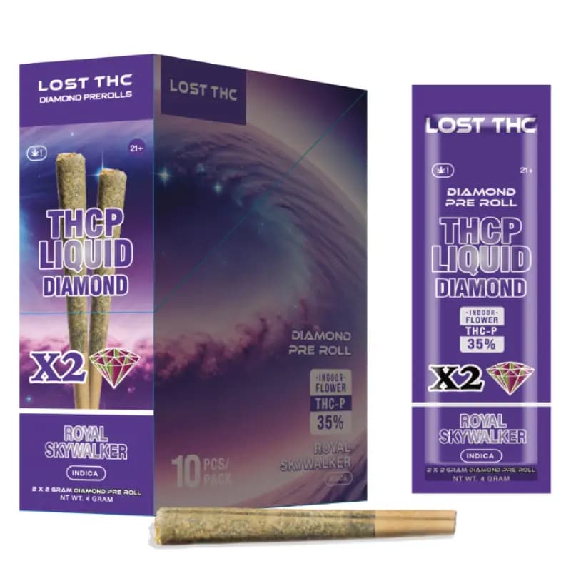 ROYAL SKYWALKER · THCP Diamond Infused Pre-Roll (2ct)