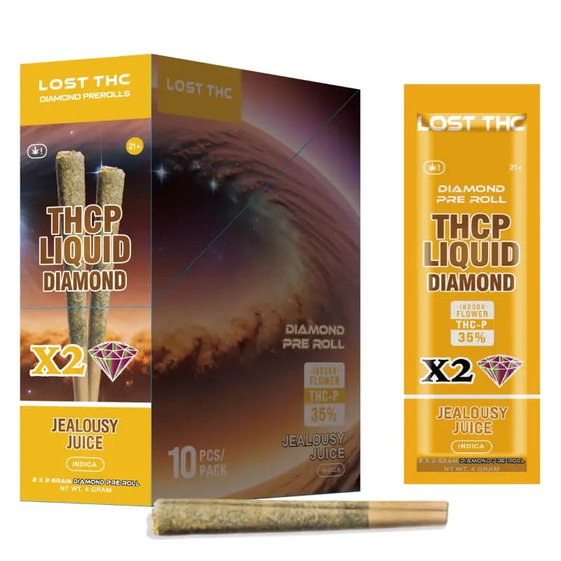 JEALOUSY JUICE · THCP Diamond Infused Pre-Roll (2ct)