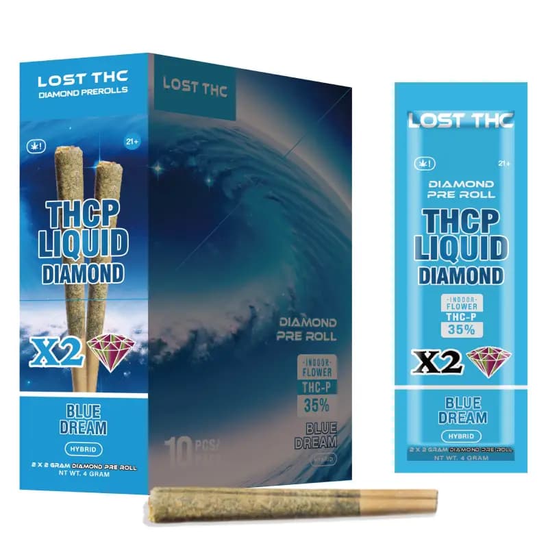 BLUE DREAM · THCP Diamond Infused Pre-Roll (2ct)