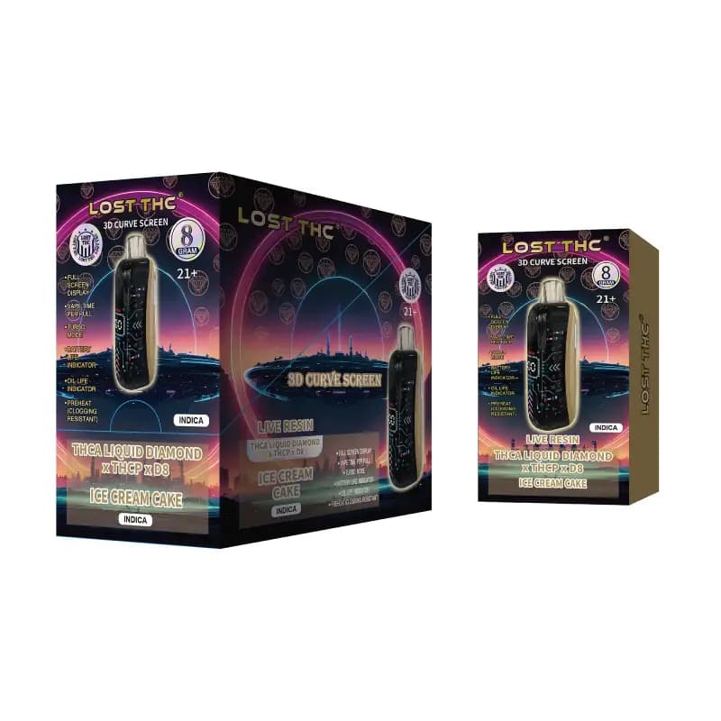 ICE CREAM CAKE · THCA Diamond Disposable 8g