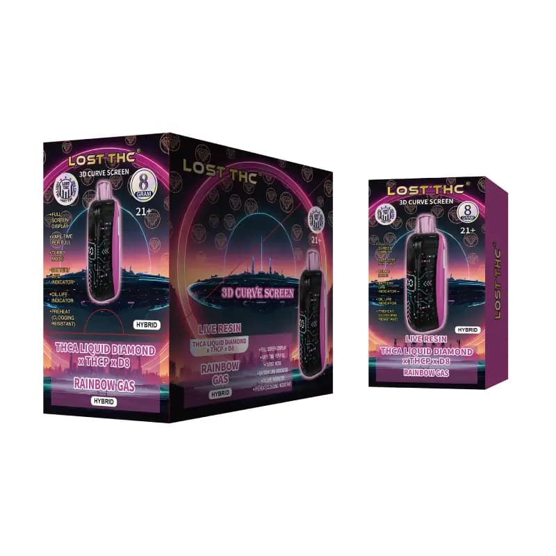 RAINBOW GAS · THCA Diamond Disposable 8g