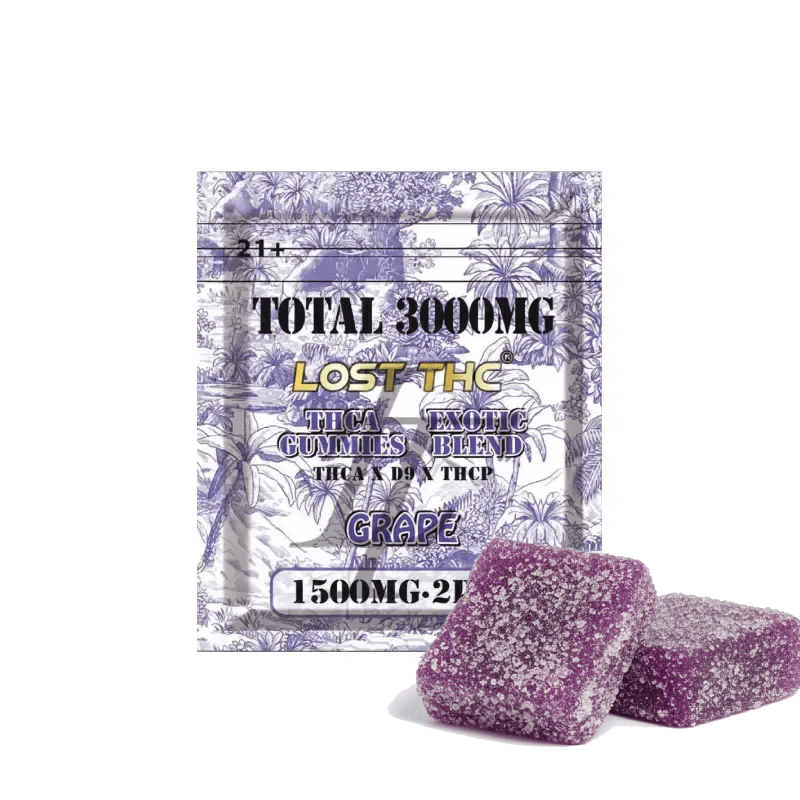 GRAPE · THCA Gummies 3000mg