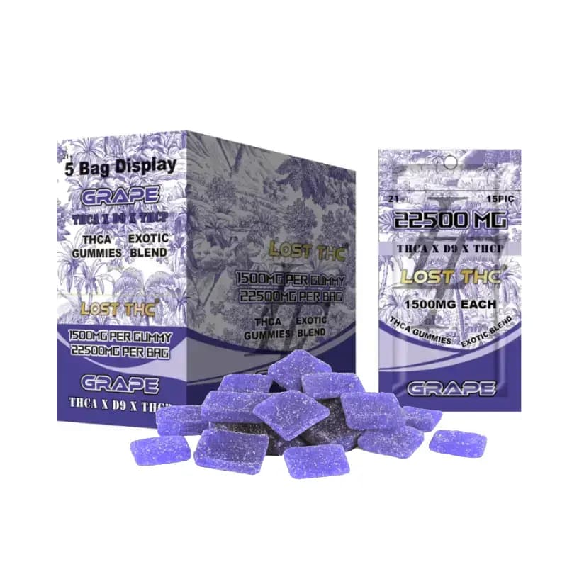GRAPE · THCA Gummies 15 count
