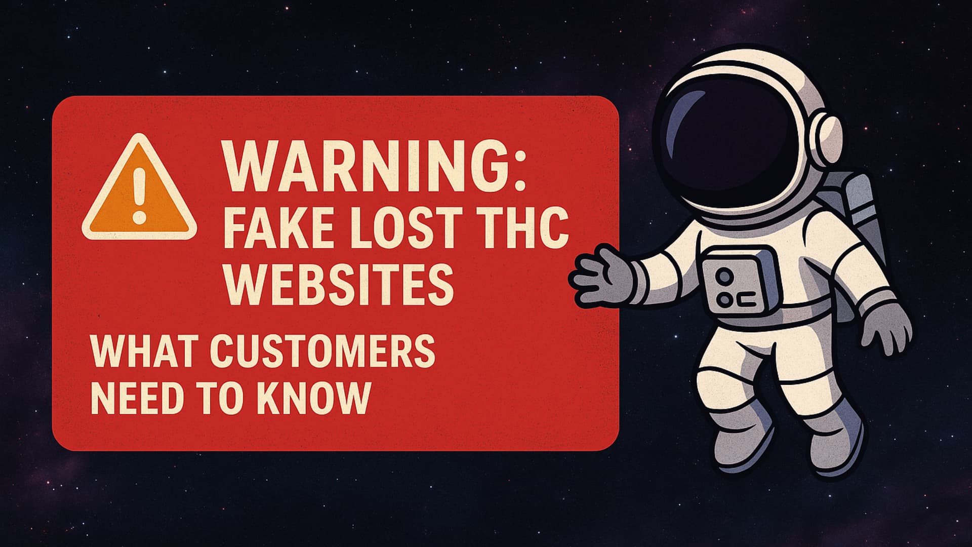 Fake Lost THC Websites Warning - What Customers Must Know - Lost THC blog article