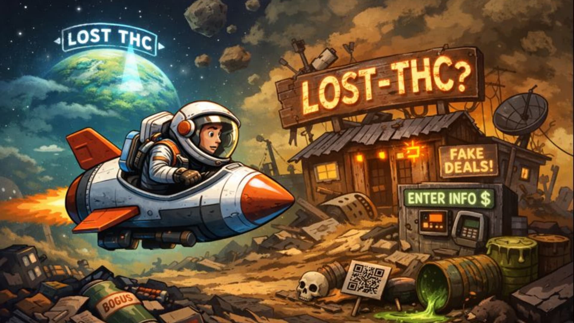 Why Your Browser Might Show the Wrong Lost THC Result (Explained) - Lost THC blog article