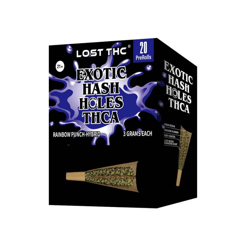 Exotic THCA Hash Hole Pre-Roll - 3g