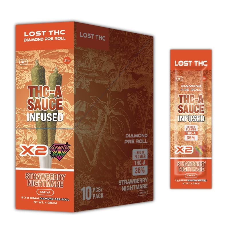 THCA Diamond Pre-Roll - Sauce Infused 2ct