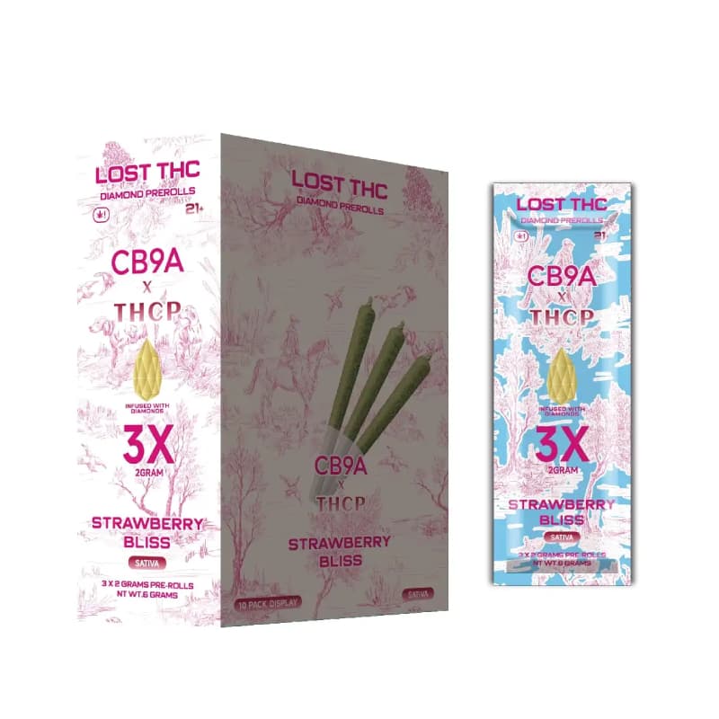THCP x CB9A Diamond Pre-Roll 3ct
